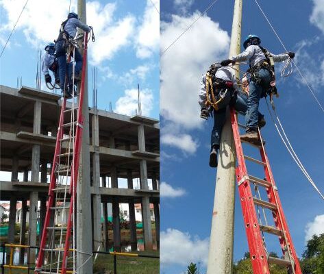 1. rescate en postes - trabajos en alturas